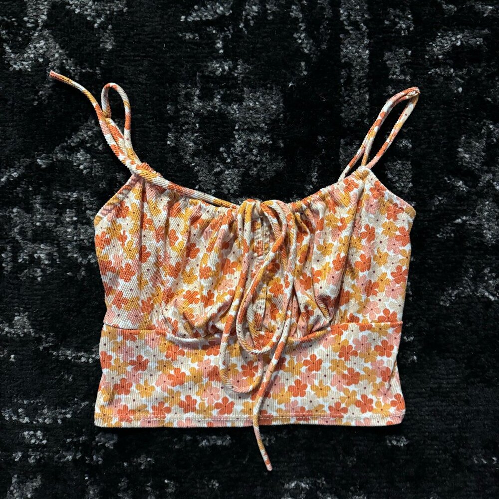 Sadie & Sage Flower Crop Top